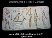 Load image into Gallery viewer, History Egyptian Pharaonic Stela Fragment Sculptural wall relief plaque www.Neo-Mfg.com 6.5&quot; k30
