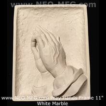 Load image into Gallery viewer, Religious Praying Hands Framed Father Sculpture Statue Pray 11&quot; www.Neo-Mfg.com
