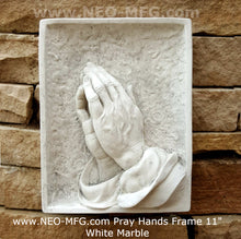 Load image into Gallery viewer, Religious Praying Hands Framed Father Sculpture Statue Pray 11&quot; www.Neo-Mfg.com
