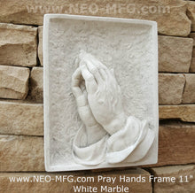 Load image into Gallery viewer, Religious Praying Hands Framed Father Sculpture Statue Pray 11&quot; www.Neo-Mfg.com
