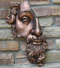 Load image into Gallery viewer, Marcus Aurelius Antoninus Augustus 3D Portrait Face Wall Plaque Sculpture Fragment 12.5&quot; www.Neo-Mfg.com
