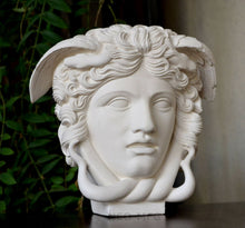 Load image into Gallery viewer, History Medusa Rondanini Bust design Artifact Carved Sculpture Statue 7&quot; www.Neo-Mfg.com
