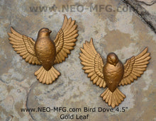 Load image into Gallery viewer, Nature Bird Dove Sculptural wall plaque relief home decor www.Neo-Mfg.com 4.5&quot;
