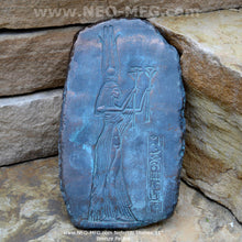 Load image into Gallery viewer, History Egyptian Nefertiti Thebes Sculptural wall relief www.Neo-Mfg.com 11&quot; a21
