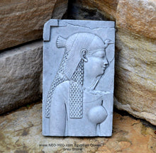 Load image into Gallery viewer, History Egyptian Queen Sculptural wall relief plaque www.Neo-Mfg.com 7.25&quot; b30
