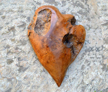 Load image into Gallery viewer, Solid Aged wood Heart wall home decor sculpture 17&quot; x 14&quot; www.NEO-MFG.com - 1 of a kind - Love
