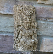 Load image into Gallery viewer, History Aztec Mayan The Great Turtle P Stelae Quirigua 10&quot; wall sculpture statue plaque www.NEO-MFG.com j11
