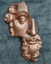 Load image into Gallery viewer, Marcus Aurelius Antoninus Augustus 3D Portrait Face Wall Plaque Sculpture Fragment 12.5&quot; www.Neo-Mfg.com
