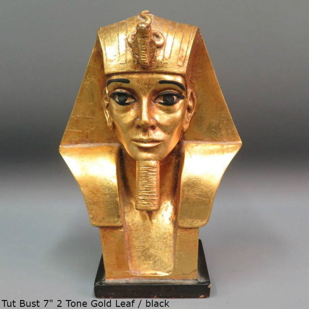 History Egyptian King Tut Tutankhamun bust Sculpture Figurine www.Neo-Mfg.com 7