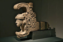 Load image into Gallery viewer, Aztec Mayan Queen of Uxmal Architectural element bust Sculpture 4&quot; www.Neo-Mfg.com home decor
