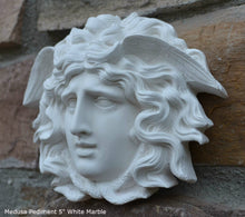 Load image into Gallery viewer, Medusa Gorgon bust Sculpture wall plaque www.Neo-Mfg.com 5&quot; home decor Museum Reproduction
