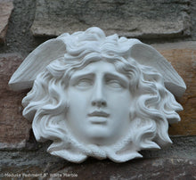 Load image into Gallery viewer, Medusa Gorgon bust Sculpture wall plaque www.Neo-Mfg.com 5&quot; home decor Museum Reproduction
