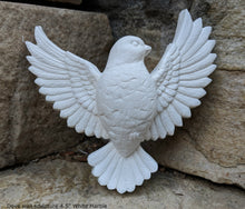 Load image into Gallery viewer, Nature Bird Dove Sculptural wall plaque relief home decor www.Neo-Mfg.com 4.5&quot;
