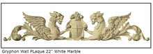 Load image into Gallery viewer, Griffin gryphons Winged lion wall Sculpture plaque 22&quot; www.Neo-Mfg.com Home decor mystical
