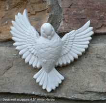 Load image into Gallery viewer, Nature Bird Dove Sculptural wall plaque relief home decor www.Neo-Mfg.com 4.5&quot;
