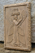 Load image into Gallery viewer, Persian Cyrus the Great with a Hemhem crown king sculpture wall plaque 6&quot; www.neo-mfg.com 3*
