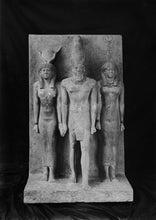 Load image into Gallery viewer, Egyptian Triads of Menkaure mycerinus 3rd Sculpture statue museum reproduction art 13&quot; www.Neo-Mfg.com home decor Museum Reproduction
