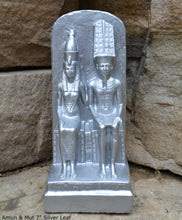 Load image into Gallery viewer, Egyptian God Amun &amp; Mut Sculpture museum reproduction art 7&quot; www.Neo-Mfg.com home decor
