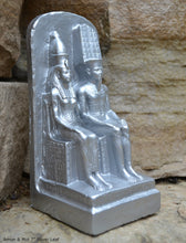 Load image into Gallery viewer, Egyptian God Amun &amp; Mut Sculpture museum reproduction art 7&quot; www.Neo-Mfg.com home decor
