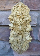 Load image into Gallery viewer, Nature Greenman Celtic Green man wall relief www.Neo-Mfg.com 10&quot; j17
