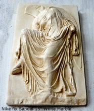 Load image into Gallery viewer, Roman Greek Nike from Acropolis Samothrace Wall Relief Winged Victory Sculpture Statue 15&quot; Tall www.Neo-Mfg.com home decor
