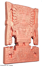 Load image into Gallery viewer, Inca Viracocha Tiwanaku Gateway sun Sculptural wall relief plaque 10&quot; www.Neo-Mfg.com home decor d19
