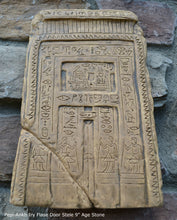 Load image into Gallery viewer, History Egyptian False Door Tomb Pepi-Ankh Iry Sculptural wall relief www.Neo-Mfg.com 9&quot; j29
