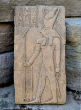 Load image into Gallery viewer, History Egyptian Horus Kom Ombo Temple Sculptural wall relief www.Neo-Mfg.com 11&quot; e5
