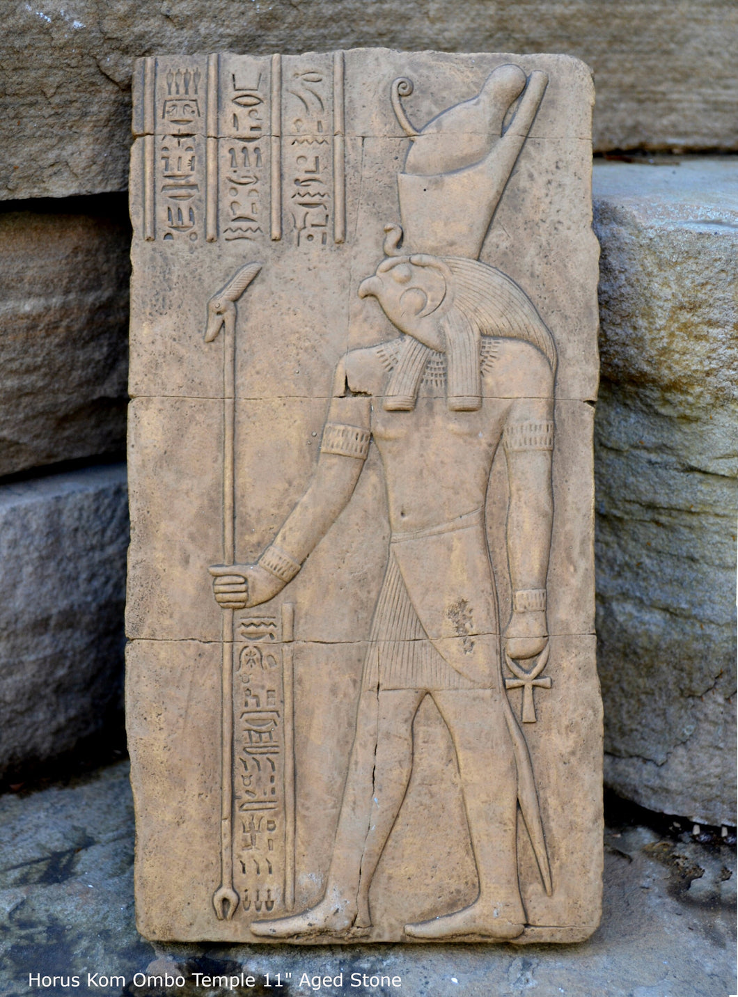 History Egyptian Horus Kom Ombo Temple Sculptural wall relief www.Neo-Mfg.com 11