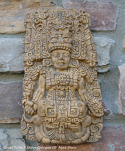 Load image into Gallery viewer, History Aztec Mayan The Great Turtle P Stelae Quirigua 10&quot; wall sculpture statue plaque www.NEO-MFG.com j11
