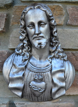 Load image into Gallery viewer, Religious Jesus Christ Wall sculpture plaque www.NEO-MFG.com 13&quot;
