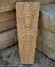 Load image into Gallery viewer, History Aztec Maya Stela P of Copan Artifact Carved Sun Stone Sculpture Statue 10&quot; Tall www.Neo-Mfg.com
