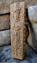 Load image into Gallery viewer, History Aztec Maya Stela P of Copan Artifact Carved Sun Stone Sculpture Statue 10&quot; Tall www.Neo-Mfg.com
