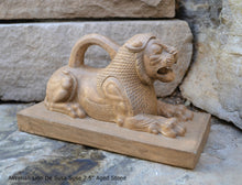 Load image into Gallery viewer, Assyrian Lion De Susa Suse weight Sculpture statue 7.5&quot; www.Neo-Mfg.com Museum reproduction

