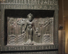 Load image into Gallery viewer, History Egyptian Metternich Stele Magic Stela Sculptural wall relief www.Neo-Mfg.com 8.25&quot; g11
