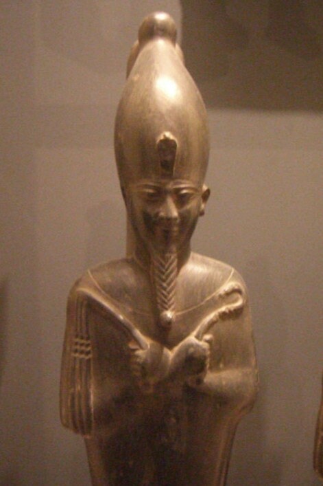 History Egyptian Osiris no ear statue Sculpture museum reproduction art 16.5