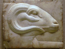 Load image into Gallery viewer, Egyptian Ram fragment Sculpture reproduction art 8.5&quot; www.Neo-Mfg.com Museum Reproduction g10
