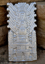 Load image into Gallery viewer, Incan Peruvian stela Raimondi Chavín Sculptural wall relief plaque 10&quot; www.Neo-Mfg.com home decor j9
