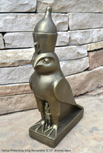 Load image into Gallery viewer, History Egyptian Horus Protecting King Nectanebo II www.Neo-Mfg.com 17&quot; Home decor Rare
