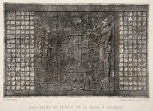 Load image into Gallery viewer, Aztec Mayan Temple cross Left side King Pakal carving wall plaque www.Neo-Mfg.com home garden decor art 14.5&quot; L17
