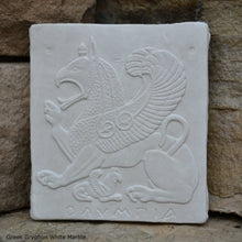 Load image into Gallery viewer, Roman Greek gryphon Sculpture wall plaque www.Neo-Mfg.com 5&quot; home decor
