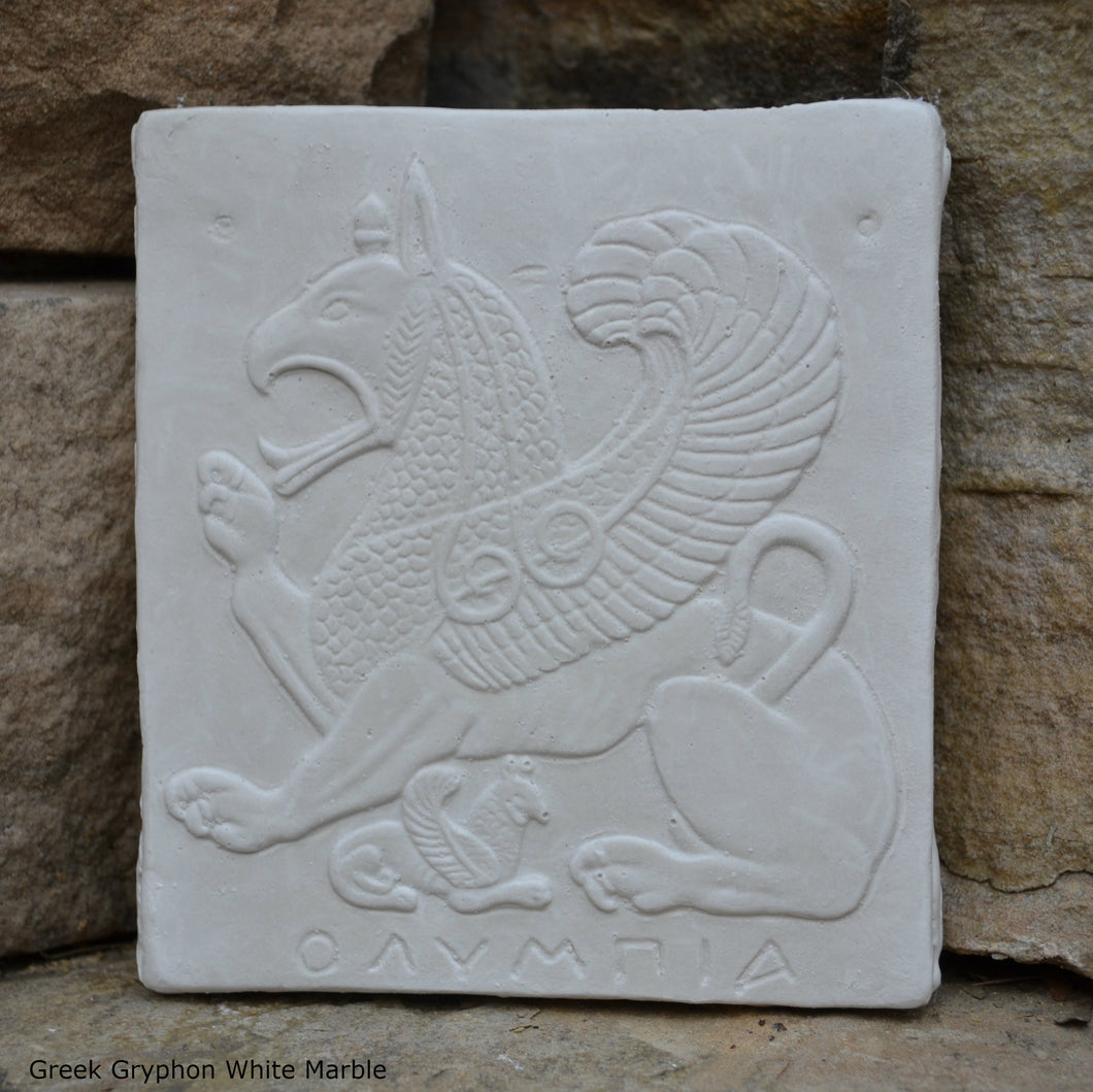 Roman Greek gryphon Sculpture wall plaque www.Neo-Mfg.com 5