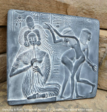 Load image into Gallery viewer, History Egyptian Dancing &amp; flute Tombes of Nobles Plaque Artifact Sculpture 12&quot; www.Neo-Mfg.com home decor
