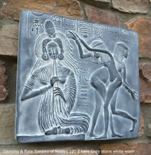 Load image into Gallery viewer, History Egyptian Dancing &amp; flute Tombes of Nobles Plaque Artifact Sculpture 12&quot; www.Neo-Mfg.com home decor
