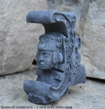 Load image into Gallery viewer, Aztec Mayan Queen of Uxmal Architectural element bust Sculpture 4&quot; www.Neo-Mfg.com home decor
