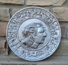 Load image into Gallery viewer, Roman Greek Alexander the Great Lysimachos Sculptural Wall relief plaque www.Neo-Mfg.com 12&quot; c12
