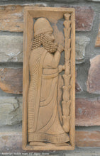 Load image into Gallery viewer, Assyrian Nobleman Sculpture statue 15&quot; www.Neo-Mfg.com Carving replica
