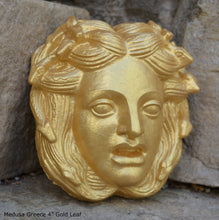 Load image into Gallery viewer, Medusa Greece Sculptural Wall relief www.Neo-Mfg.com 4.25&quot; home decor art
