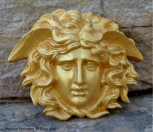 Load image into Gallery viewer, Medusa Gorgon bust Sculpture wall plaque www.Neo-Mfg.com 5&quot; home decor Museum Reproduction
