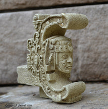 Load image into Gallery viewer, Aztec Mayan Queen of Uxmal Architectural element bust Sculpture 4&quot; www.Neo-Mfg.com home decor
